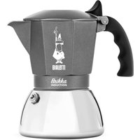Гейзерная кофеварка Bialetti Brikka (4 порции, серый)