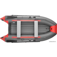 Моторная лодка Roger Boat Trofey 3300 (без киля, графит/красный)