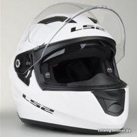 Мотошлем LS2 FF320 Solid (M, white)