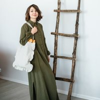 Сумка шоппер ОМурМебель Серый рюши