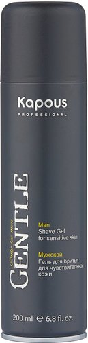 Гель для бритья Kapous Gentlemen для чувствительной.кожи с охлаждающим эф. (200 мл)