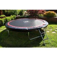 Батут V2 Trampoline Redline 12FT 374 см (с внешней сеткой и лестницей)