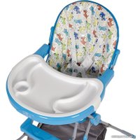 Высокий стульчик Polini Kids Disney Baby 252 (собачки, бирюзовый)