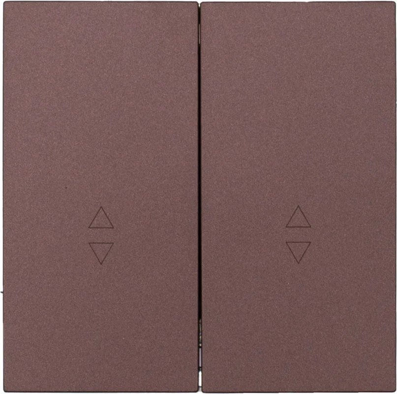 Выключатель проходной Lezard Zima 704-7388-106QC (шоколад)