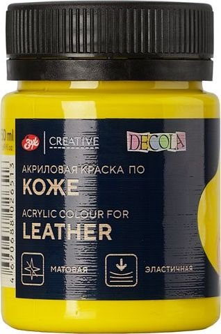 

Акриловая краска Невская палитра Декола 26128211 (50 мл, 211 желтая)