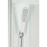 Душевая кабина Saniteco SNT-88 90х90 (белый/прозрачное стекло) в Бресте