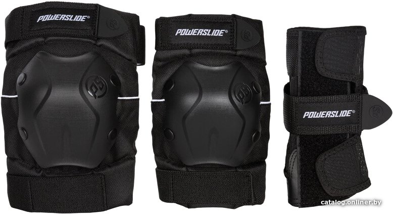 Комплект защиты Powerslide Standard Men 903292 (черный, M)