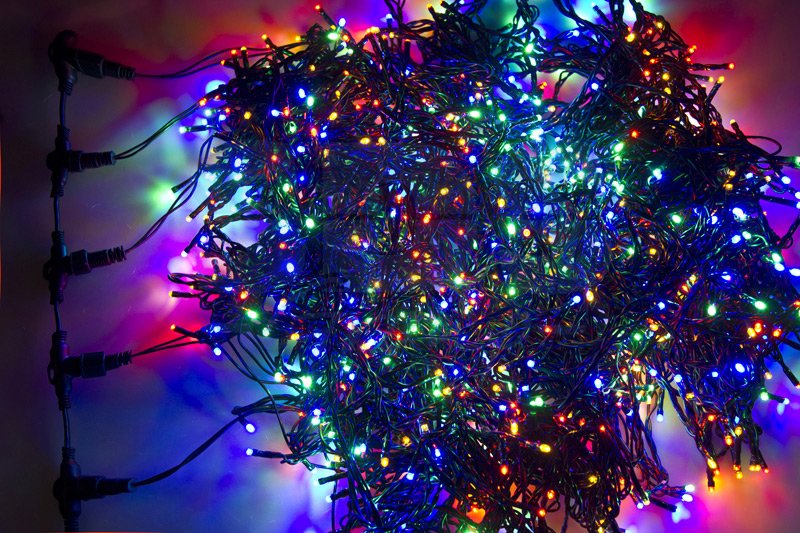 

Гирлянда клип-лайт Neon-Night LED ClipLight 5 нитей по 20 метров [323-509]