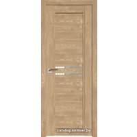 Межкомнатная дверь ProfilDoors 2.75XN R 80x200 (каштан натуральный, стекло дождь белый)