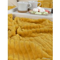 Плед Tex Republic Deco Кубики Фланель 150x200 93424 (желтый)