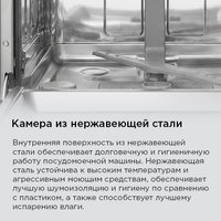 Встраиваемая посудомоечная машина MAUNFELD MLP60631 Light Beam