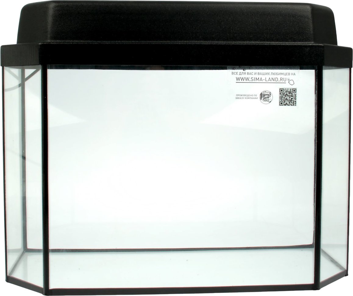

Аквариум Sima-Land Панорамный 1011600 (черный)
