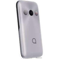 Кнопочный телефон Alcatel 2019G (серебристый)