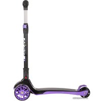 Трехколесный самокат Novatrack Rainbow Basic Black New 120BB.RAINBOW.BVT22 (фиолетовый)