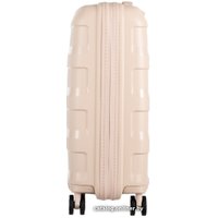Чемодан-спиннер Puccini Montreal 55 см (бежевый)
