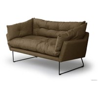 Диван Brioli Анико двухместный (J5/коричневый)