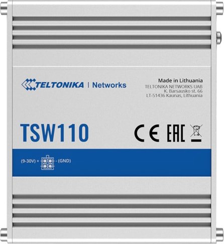 

Неуправляемый коммутатор Teltonika TSW110