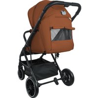 Коляска прогулочная «книга» Indigo Delta (терракот)