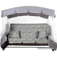 Садовые качели Olsa Турин премиум Flower с1312