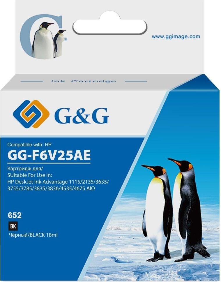 

Картридж G&G GG-F6V25AE (аналог HP F6V25AE)