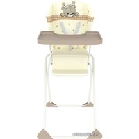 Высокий стульчик Globex Компакт New 140101 (бежевый)
