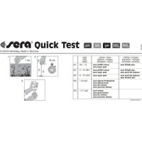 Тест для воды Sera Quick Test 5-in-1 50 шт