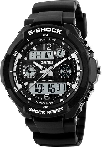 

Наручные часы Skmei S-Shock 0931 (черный/белый)