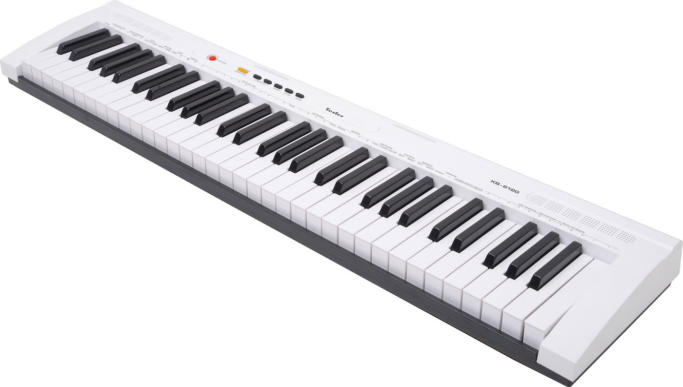 Синтезатор Tesler KB-6120 (белый)