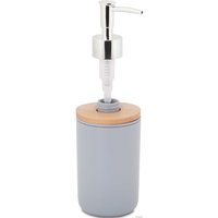 Дозатор для жидкого мыла Альтернатива Бамбук М8060 (серый)