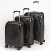 Чемодан-спиннер Rozan 8823 66 см (черный)