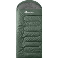 Спальный мешок RSP Outdoors Sleep 350 BIG R (зеленый, молния справа)