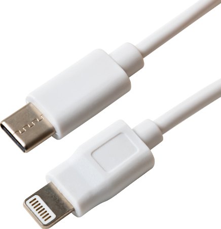 

Кабель Robiton P21 USB Type-C - Lighting (1 м, белый)