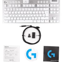 Клавиатура Logitech G915 TKL Lightspeed GL Tactile 920-010117 (серебристый)