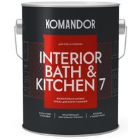 Краска Командор Interior Bath&Kitchen 7 База 1 (0.9л, матовый)