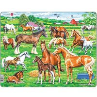 Пазл Larsen Лошади FH50