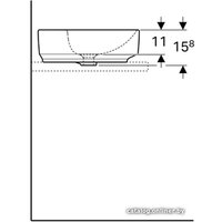 Умывальник Geberit VariForm 500.769.01.2