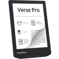 Электронная книга PocketBook A4 634 Verse Pro (лазурный)