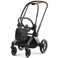 Универсальная коляска Cybex Priam IV (2 в 1, Sepia Black/Rose Gold)
