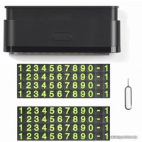 Автовизитка Hoco CPH19 (черный)