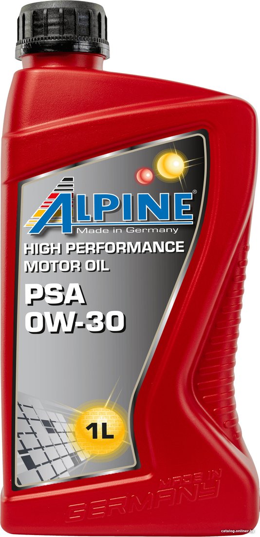 Моторное масло Alpine PSA 0W-30 1л