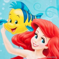Полотенце Disney Принцессы: Ариель 2410877 (голубой)