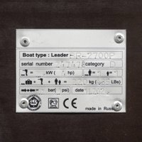 Моторно-гребная лодка BarrakuDA BR-2700P (серый)