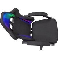 Игровое (геймерское) кресло Knight Wolf RGB (черный)