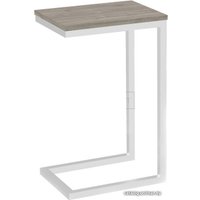 Приставной столик TMB Loft Роксет Дуб 300х400 (графит/белый)