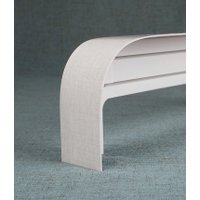 Карниз для штор Legrand Монолит 7см с/п 1.6м 2р 58132900 (бежевый/лен)