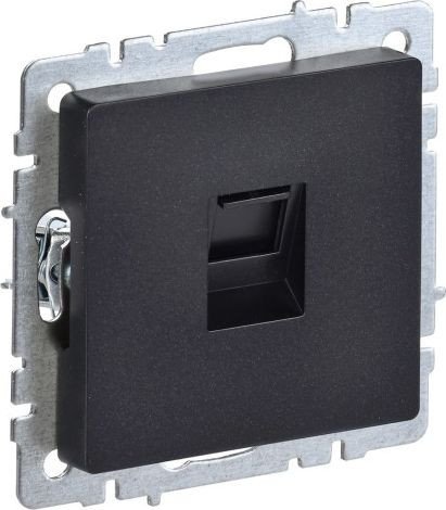 Розетка компьютерная IEK Brite BR-K10-2-K02