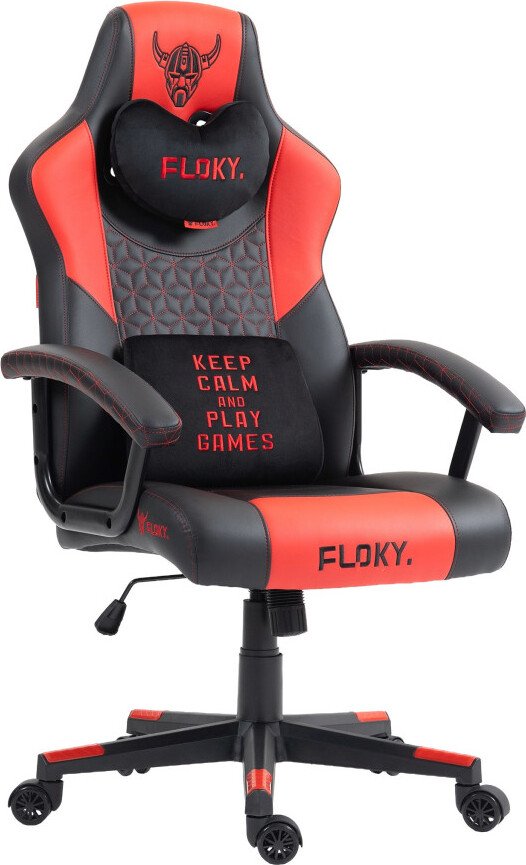 

Игровое (геймерское) кресло FLOKY Huginn Red SP (красный)