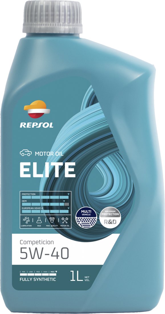 

Моторное масло Repsol Elite Competicion 5W-40 1л