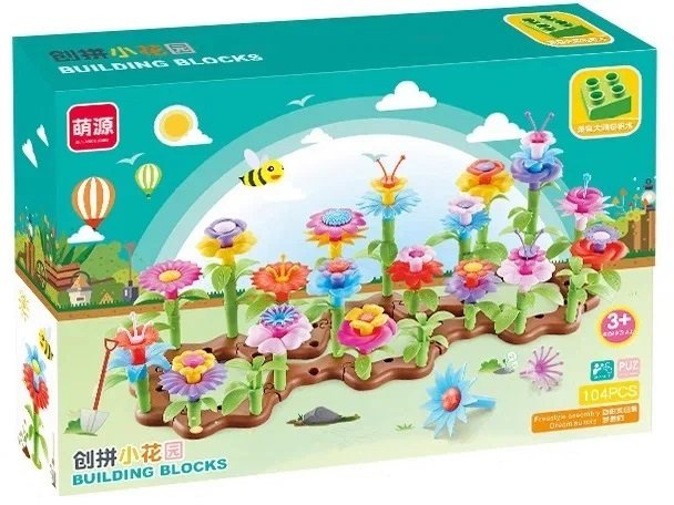 

Конструктор Top Goods Цветочный сад 7104