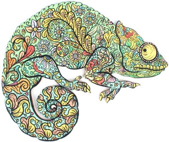 Пазл Darvish Хамелеон DV-T-2939-3 (101 эл)